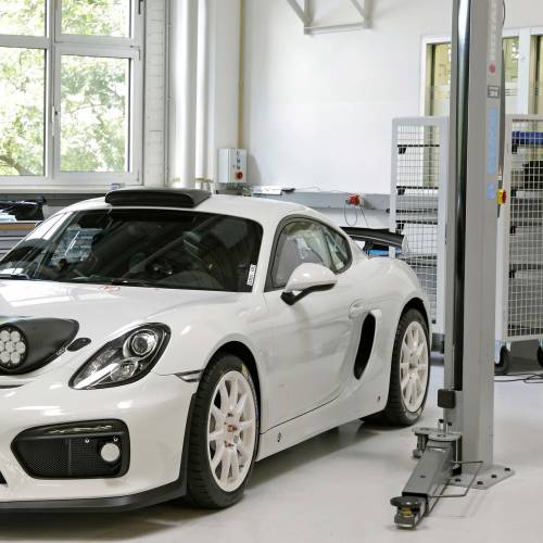 Porsche pondrá a prueba un prototipo experimental de Cayman GT4 Clubsport en el rally alemán del Campeonato del Mundo