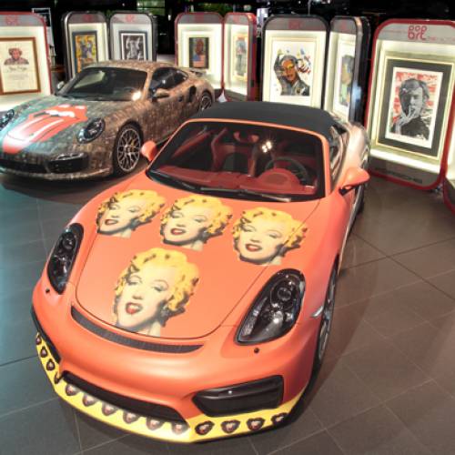 Original exposición itinerante de Andy Warhol en los Centros Porsche