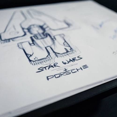Porsche y Lucasfilm diseñan una nave espacial