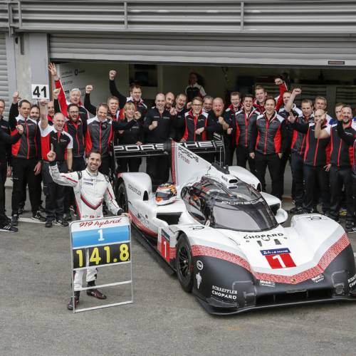   El Porsche 919 Hybrid Evo consigue el récord en la pista en Spa-Francorchamps 