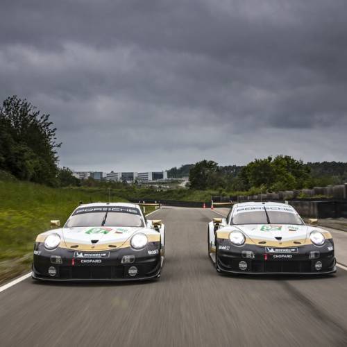 Diseños especiales para Le Mans: Porsche celebra el título mundial y los éxitos en EE. UU.