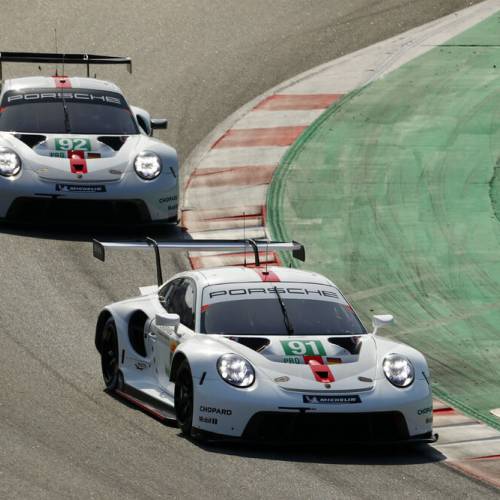 El nuevo Porsche 911 RSR preparado para afrontar la temporada del WEC