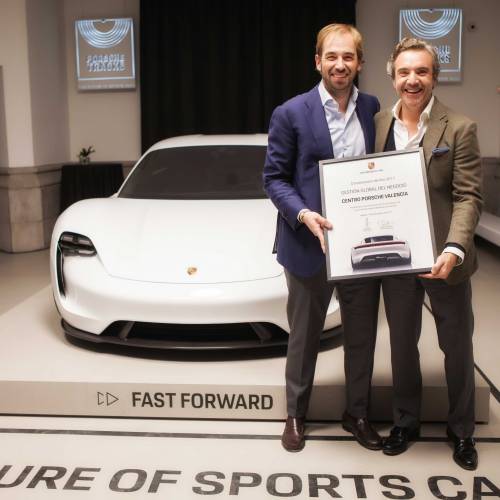 Centro Porsche Valencia, Mejor Concesionario del Año 2017