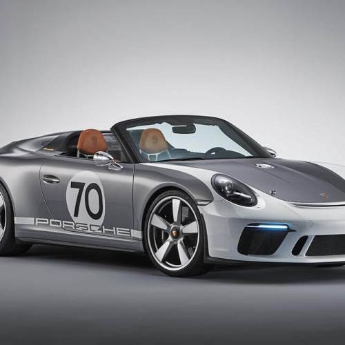 Porsche 911 Speedster Concept: Sin techo y con más de 500 CV