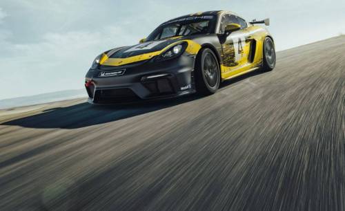 Nuevo Porsche 718 Cayman GT4 Clubsport con partes del cuerpo de fibra natural
