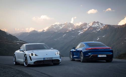 Retransmisión en directo del Porsche Taycan desde el Salón de Fráncfort
