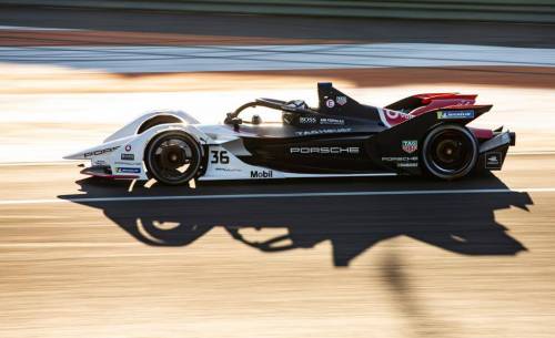 Porsche preparada para su primera carrera de Fórmula E