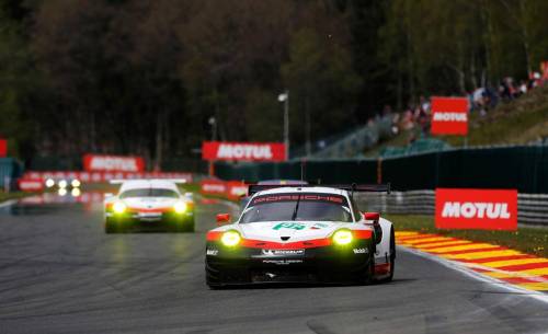 Los Porsche 911 RSR terminan quinto y sexto en ls 6 Horas de Spa-Francorchamps Porsche 911 RSR en las 6 Horas de Spa-Francorchamps