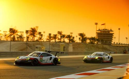 Porsche 911 RSR en las 6 Horas de Baréin