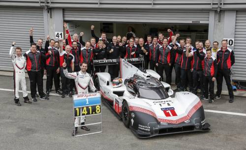   El Porsche 919 Hybrid Evo consigue el récord en la pista en Spa-Francorchamps 