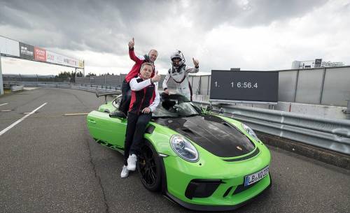 Tiempo Porsche 911 GT3 RS en el Infierno Verde