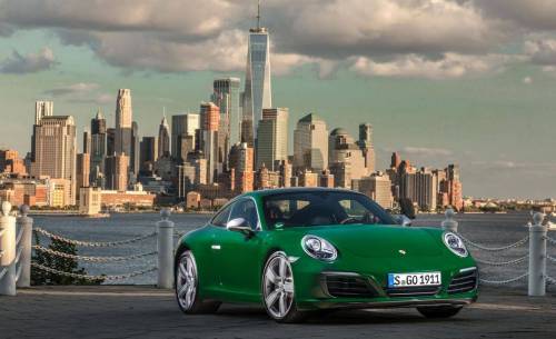 Porsche 911 en Manhattan