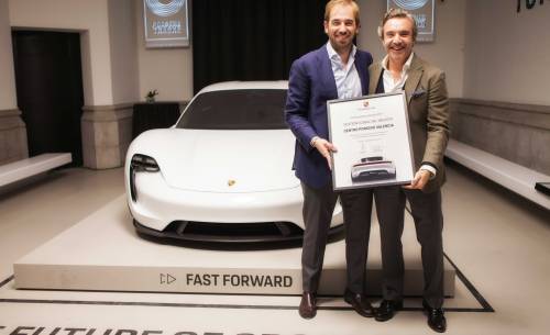 Centro Porsche Valencia, Mejor Concesionario del Año 2017