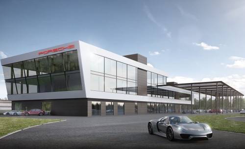 Nuevo Porsche Experience Center en el circuito de Hockenheim
