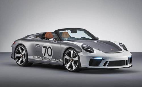 Porsche 911 Speedster Concept: Sin techo y con más de 500 CV