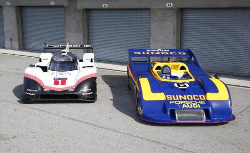 El Porsche 919 Evo de los récords se reúne con su legendario predecesor, el 917/30