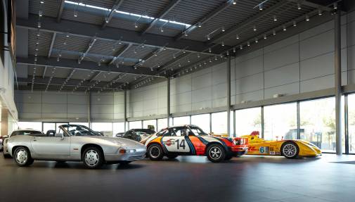 Tres joyas del Museo Porsche aterrizan en Madrid