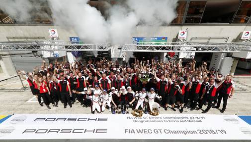 Cuádruple triunfo en el Campeonato del Mundo: Porsche gana todos los títulos de GT 