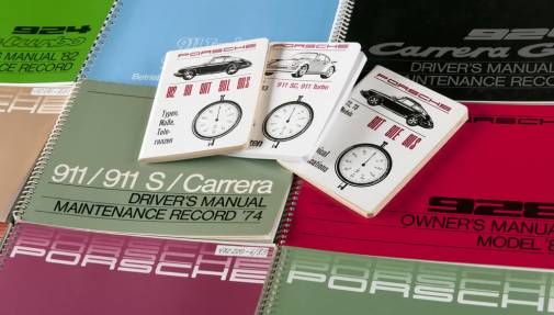 Porsche reimprime los manuales de sus vehículos clásicos