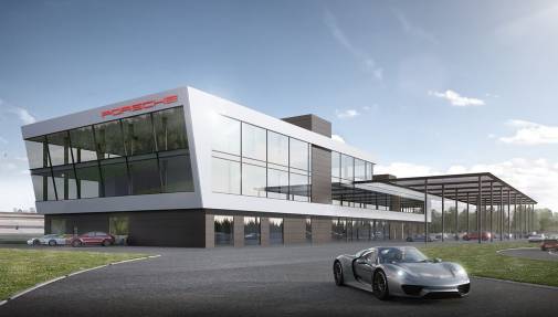 Nuevo Porsche Experience Center en el circuito de Hockenheim