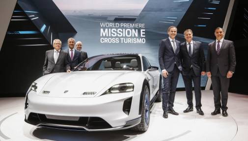 Porsche Mission E Cross Turismo: El atleta eléctrico para un estilo de vida activo